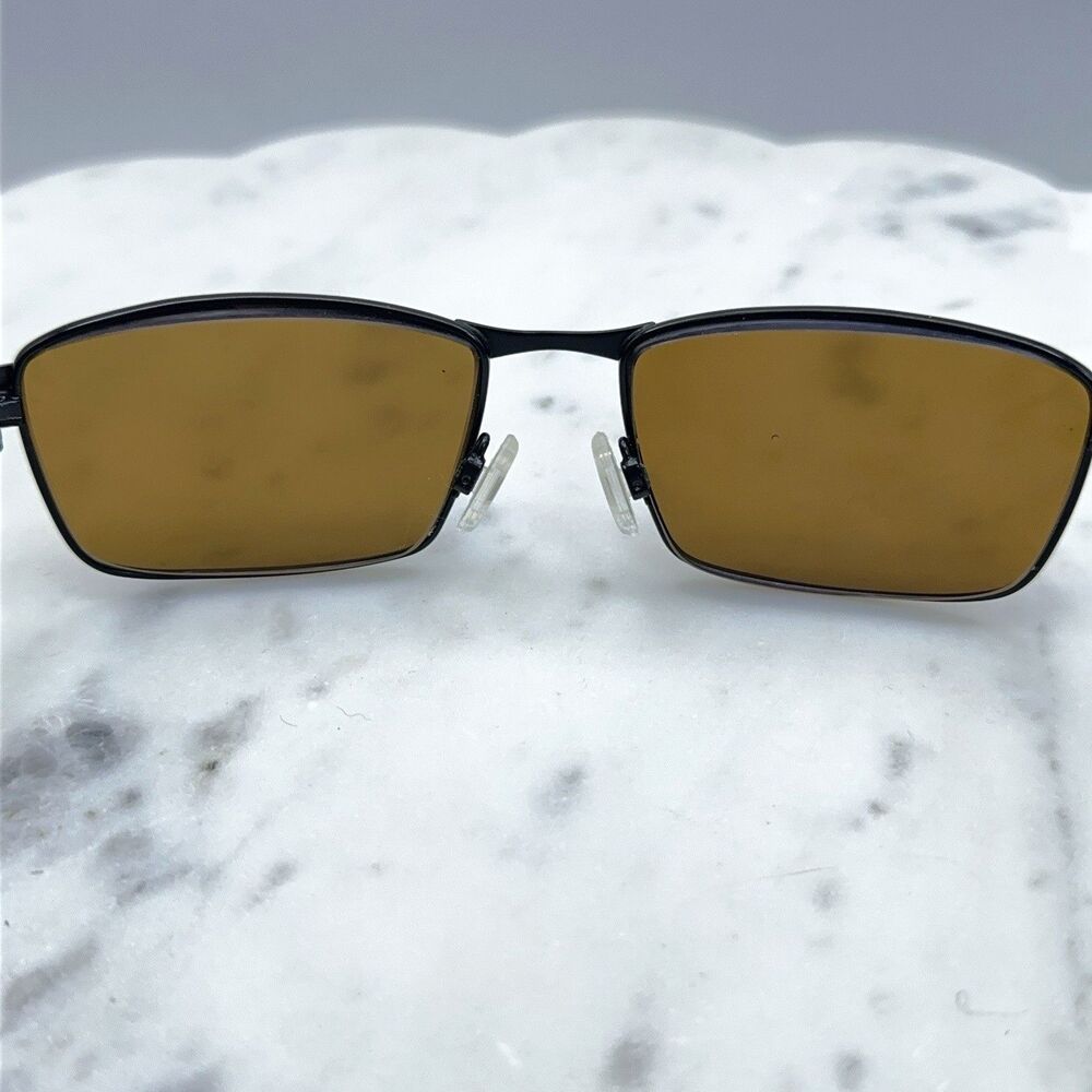 Flexon Latitude E1110 001 Black Rectangular Eyegl… - image 4